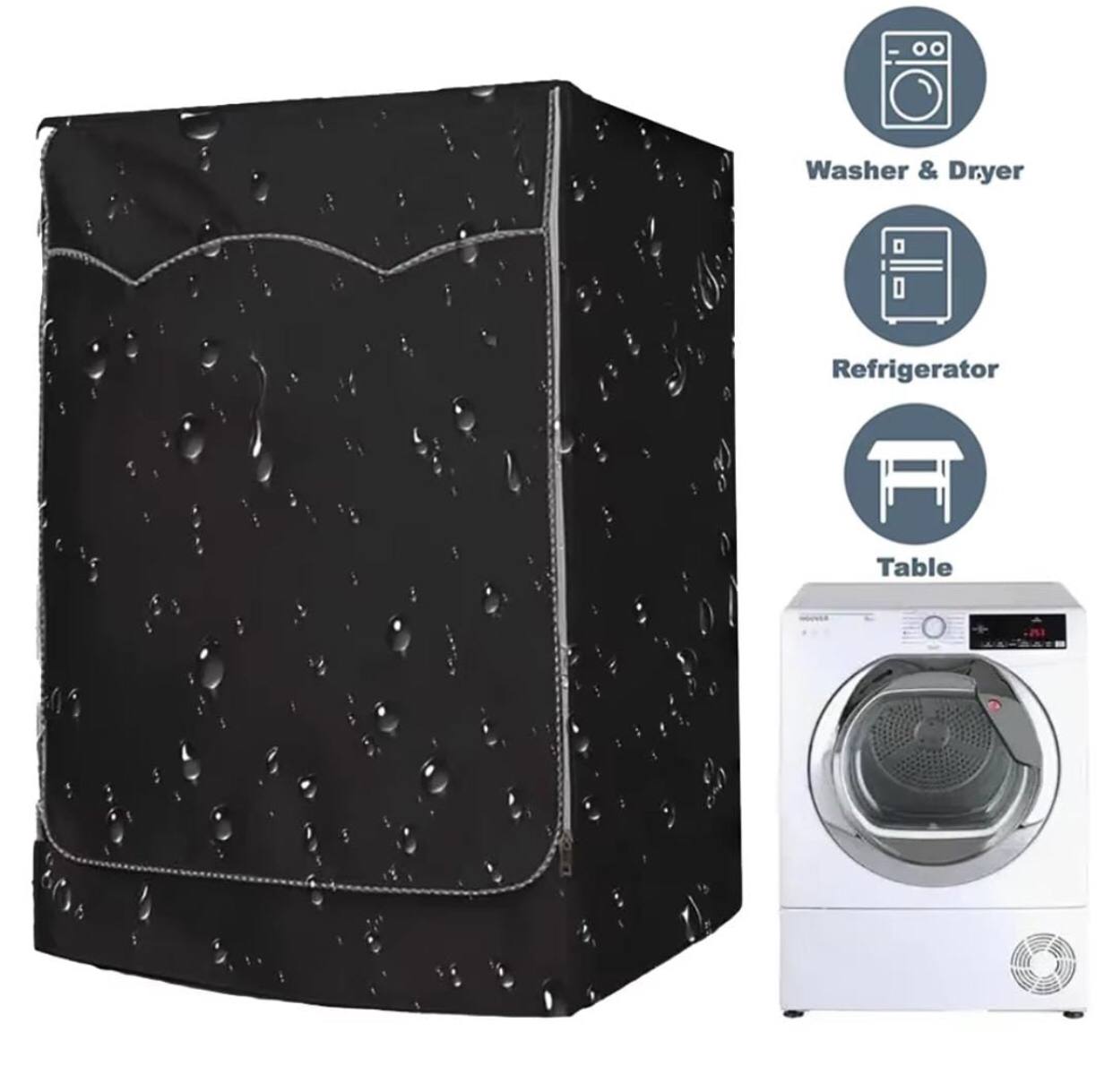 Front load washing machine cover .