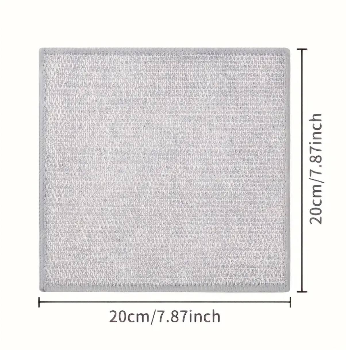 Multi-purpose magic wire dish cleaning cloth.