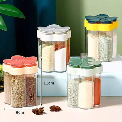 Keep your kitchen organized with this 5-in-1 seasoning bottle! .
