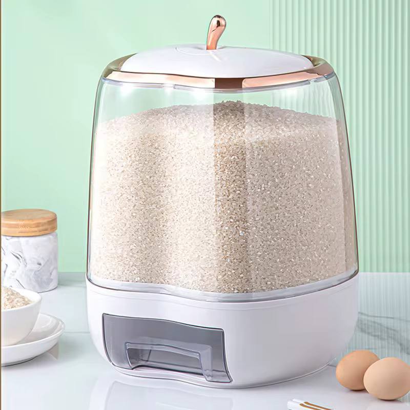 Apple shape rice dispenser