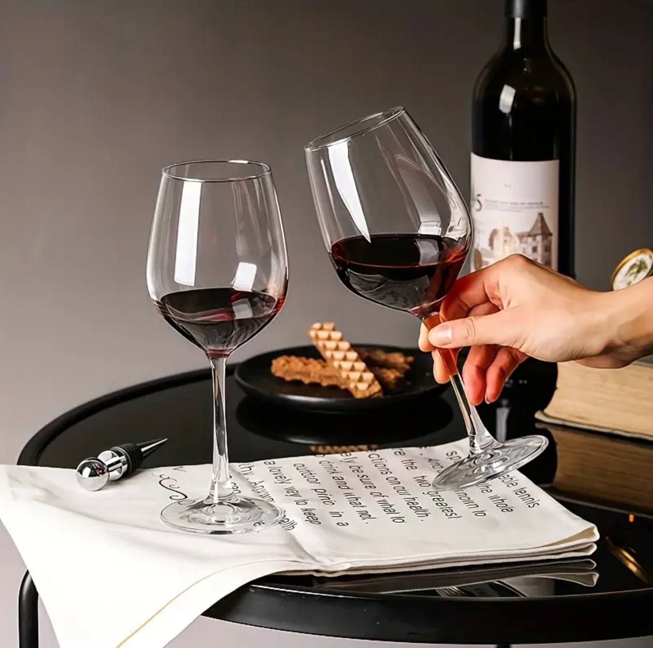 435ml big capacity  Wine Glass ,CLASSY & Elegant