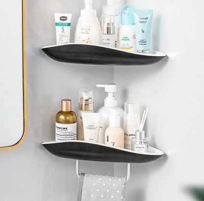 Bathroom Shelf Organizer Storage Rack Makeup Organizer/Towel Holder