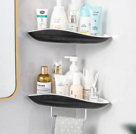 Bathroom Shelf Organizer Storage Rack Makeup Organizer/Towel Holder