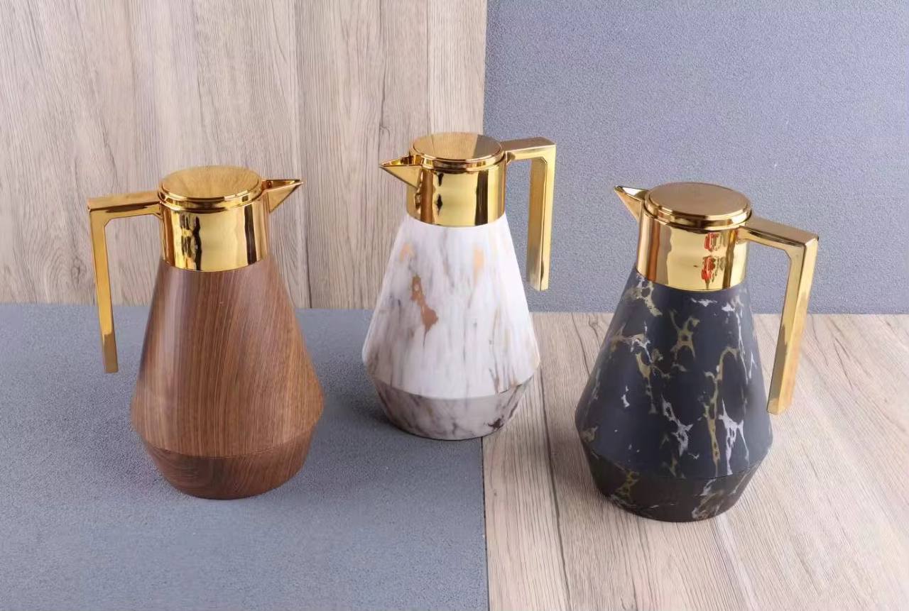 Marble and Gold Unbreakable  Flask