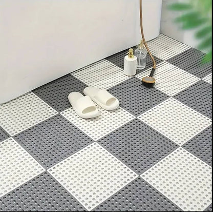 One piece Anti slip bathroom interlocking mats