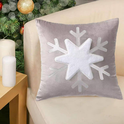 4pc Velvet Decorative Christmas Pillow Covers