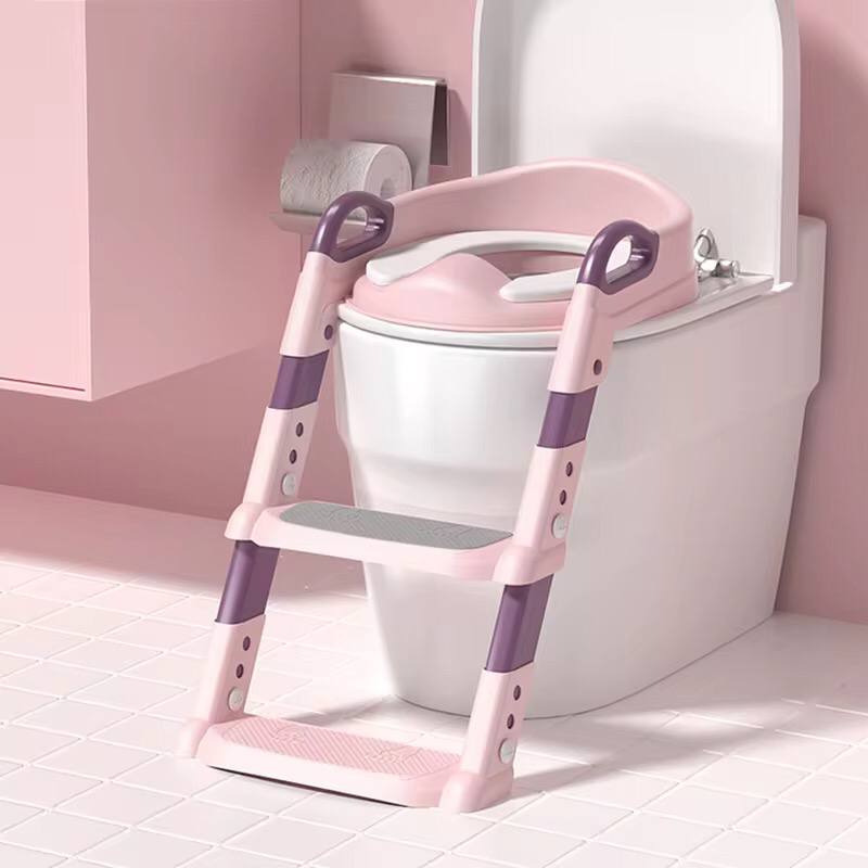 Baby auxiliary toilet ladder