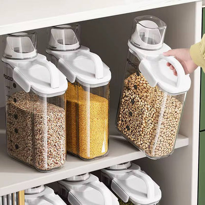 High quality Acrylic Airtight cereal container