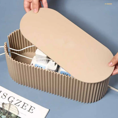 Plug/ Cable Storage Organizer Box