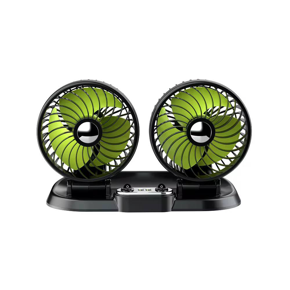 2 speed Double headed vehicle fan (Car Cigar lighter DC powered) 
 shopping