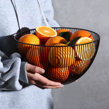Round Decorative Fruit Basket