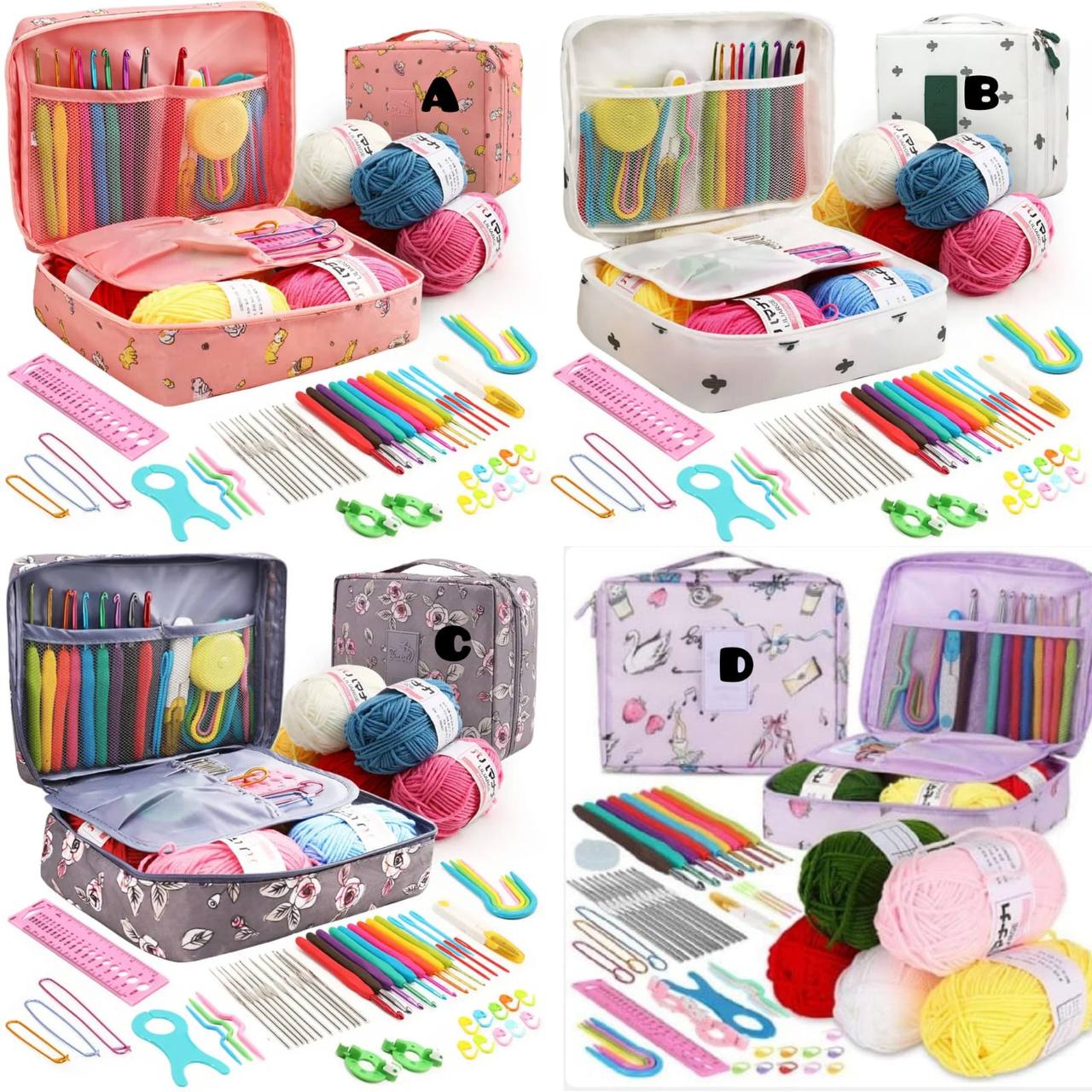 NEW 59PCS CBC CROTCHET HOOK SET