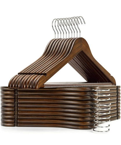 10pcs Wooden Clothes Hangers