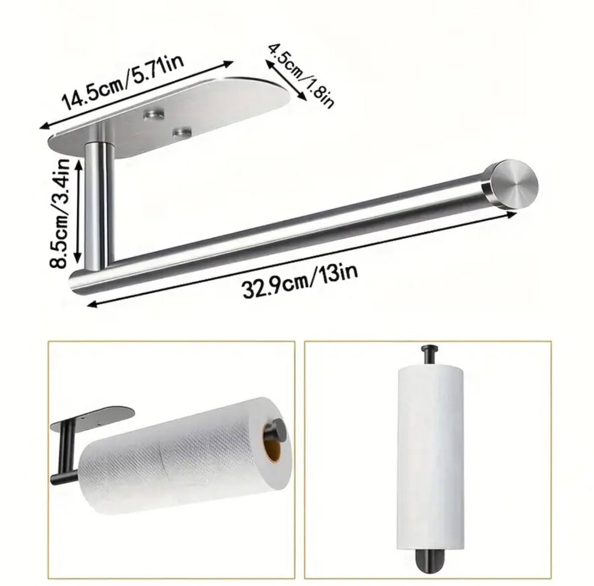 Stainless wall mounted Paper towel holder