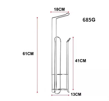 Metallic Toilet tissue holder