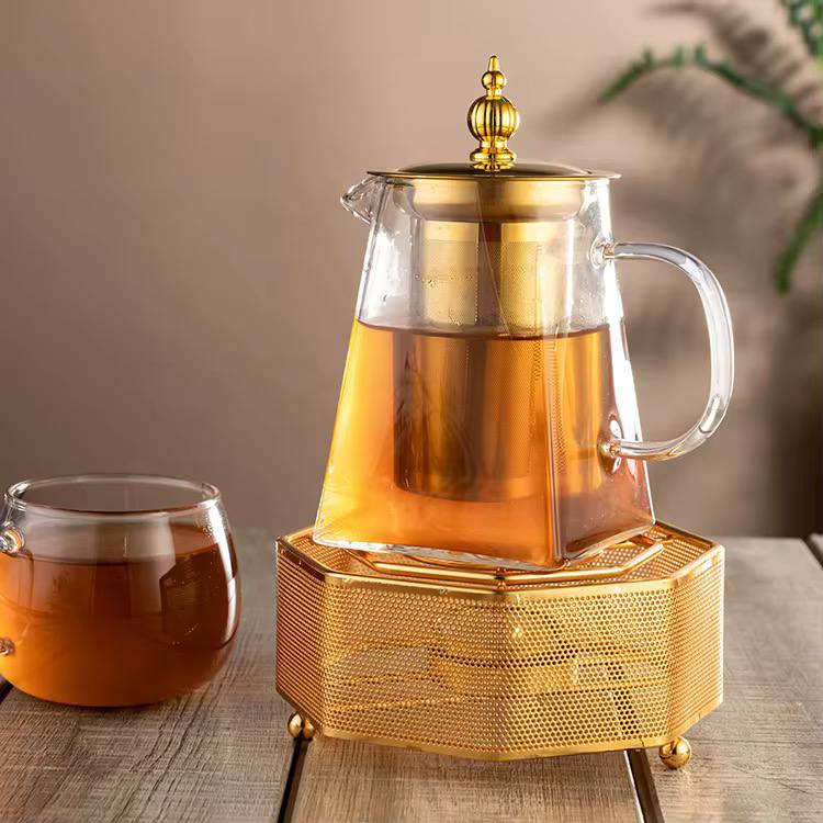 Borosilicate Glass kettle with infuser