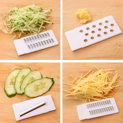 5 in 1 manual Multi-Functional Vegetable Slicer & Grater