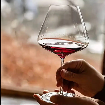 2pc Large Capacity  Crystal Wine Glass.