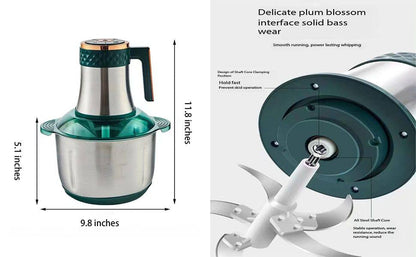 Big size high power 500w 3L Meat grinder multipurpose electric chopper cooking machine