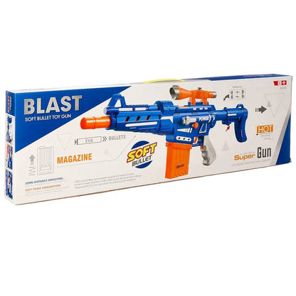 Blast soft bullet toy gun - long distance shooting +8y