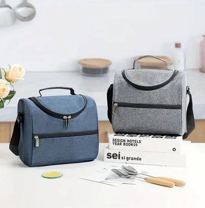 Large capacity square thermal lunch bags(G)