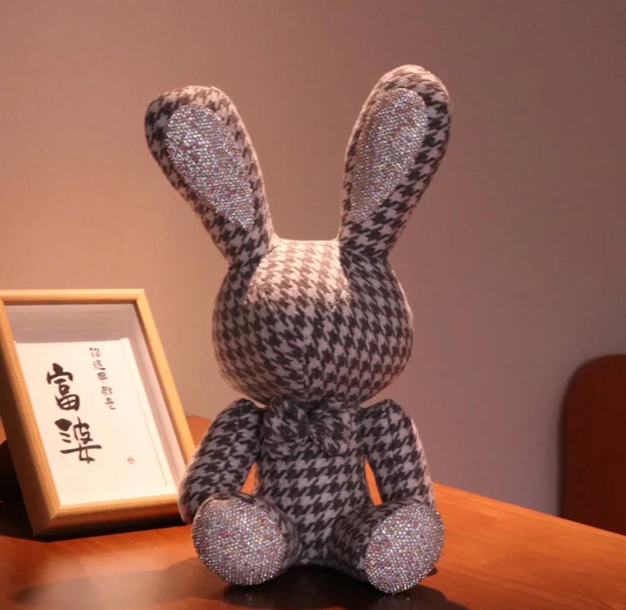 New Luxury Diamond Fragrant Rabbit Plush Pendant