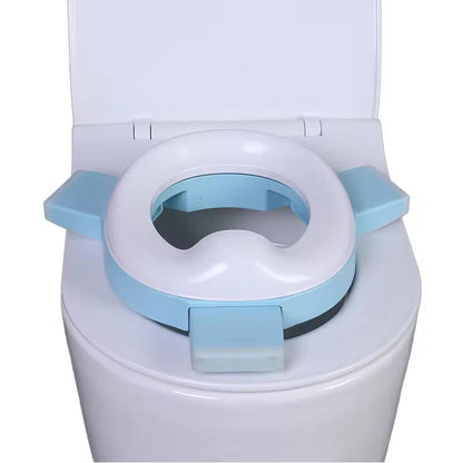 Foldable portable training potty