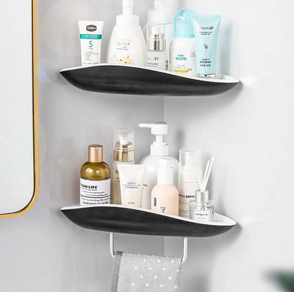 Bathroom Shelf Organizer Storage Rack Makeup Organizer/Towel Holder