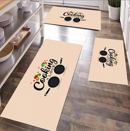 3pcs sets kitchen rubbermats