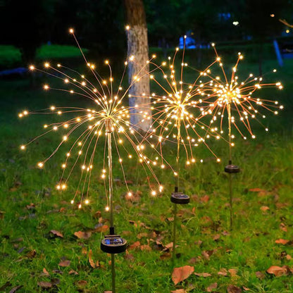 Solar Firework Light /  Outdoor Solar Garden Decorative outburst light