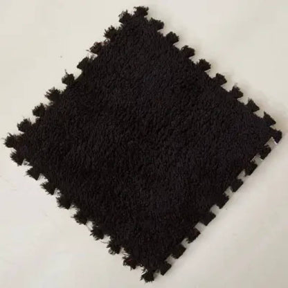 One piece Plush foam interlocking floor mats