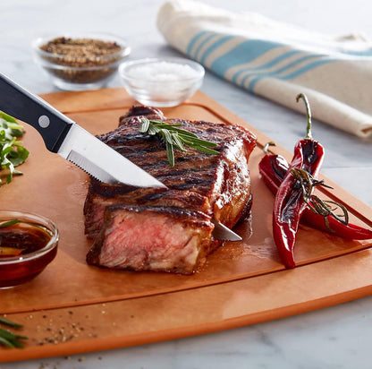 6pcs set STAINLESS STEEL SERRATED STEAK KNIFE