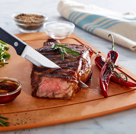 6pcs set STAINLESS STEEL SERRATED STEAK KNIFE