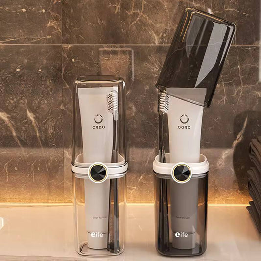 portable toothbrush holder