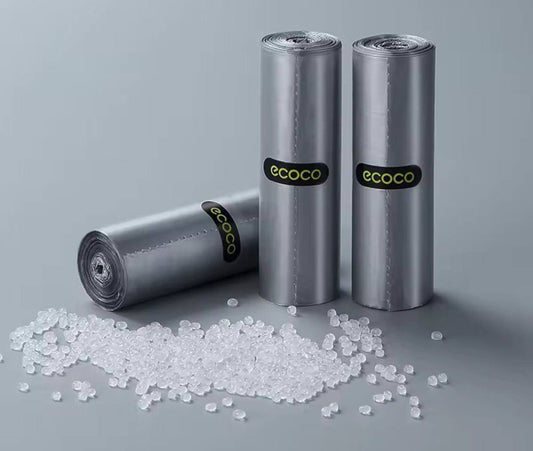 Drawstring trash bags