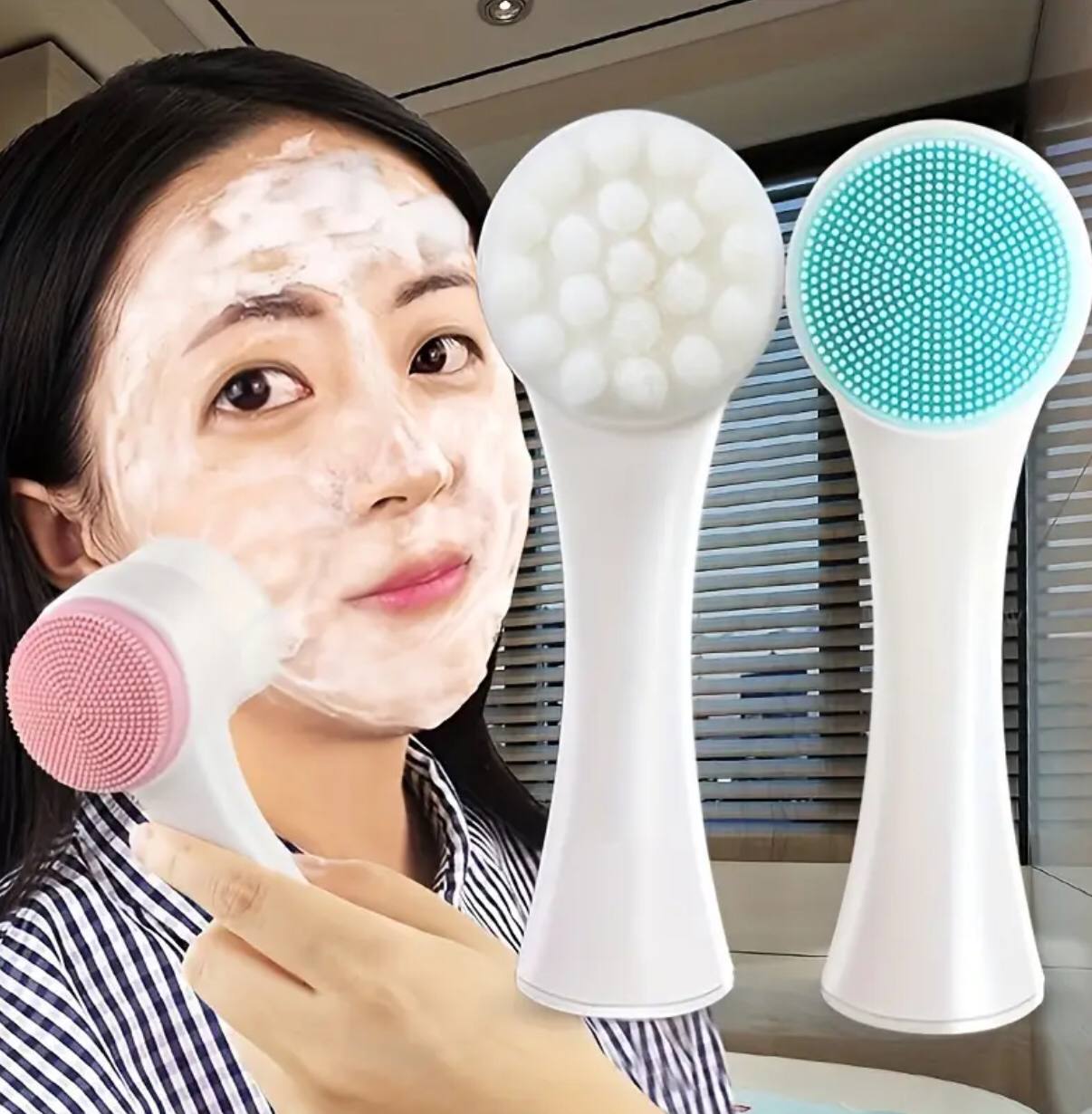 Double sided Facial Brush