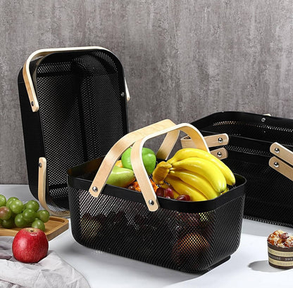 pantry Storage /fruit basket with handles