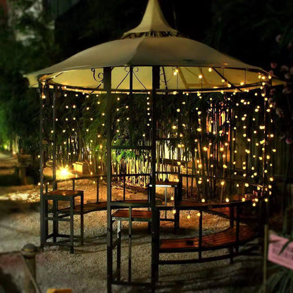 Solar Powered Outdoor Ball Lights Christmas Edition