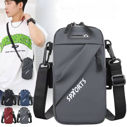 Crossbody Bag for Men and Women Sports Fitness Mobile Phone Storage Bag