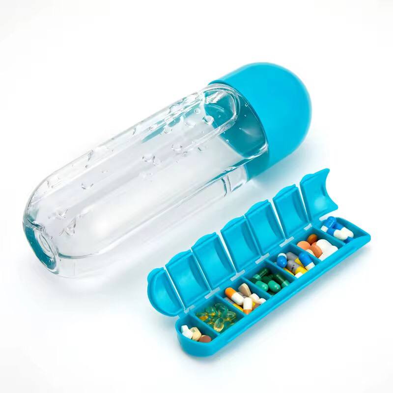 Pill organizer bottle