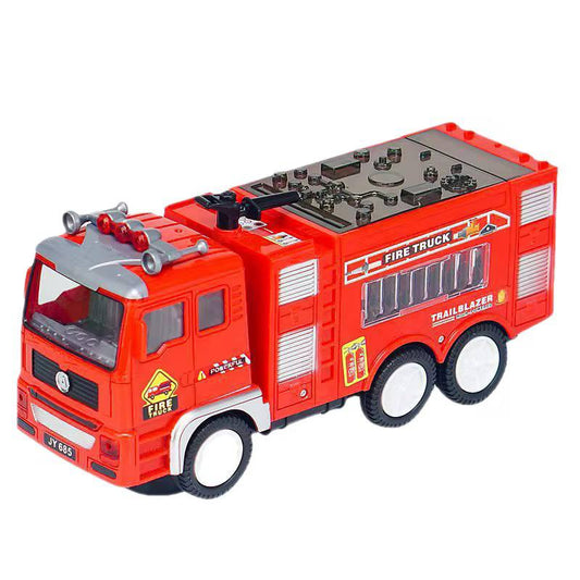Kids battery controlled firetruck with sound and light