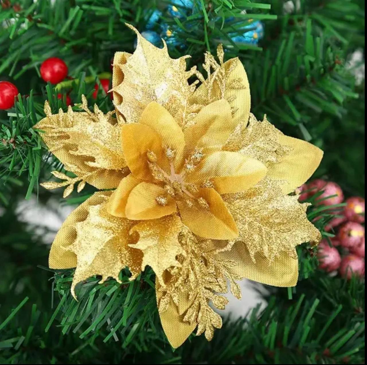3Pcs  Christmas Flower  Decor