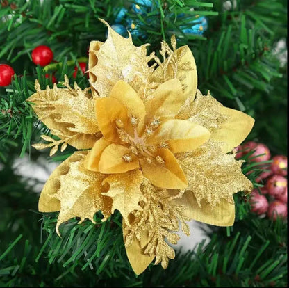 3Pcs  Christmas Flower  Decor