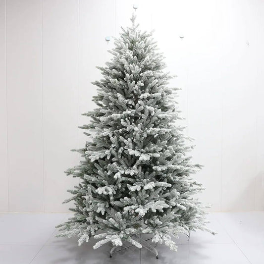 Premium Quality Snow flocked with Spruce hinged Christmas  tree
Leaf dense