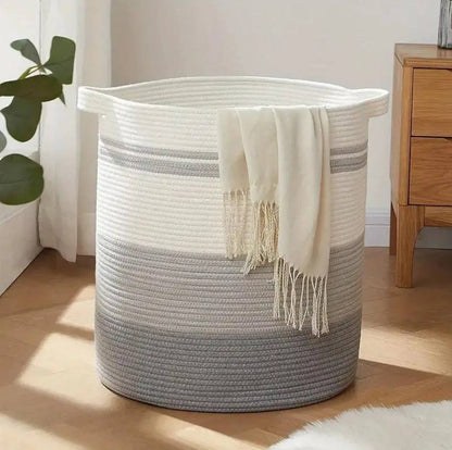 Cotton Rope Basket.
