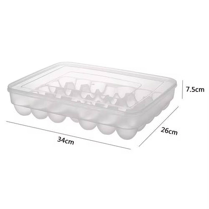 34pc egg tray with lid.
