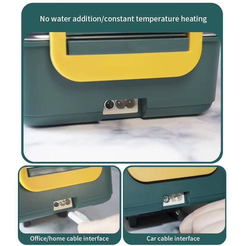 3 compartment electric lunch  box
