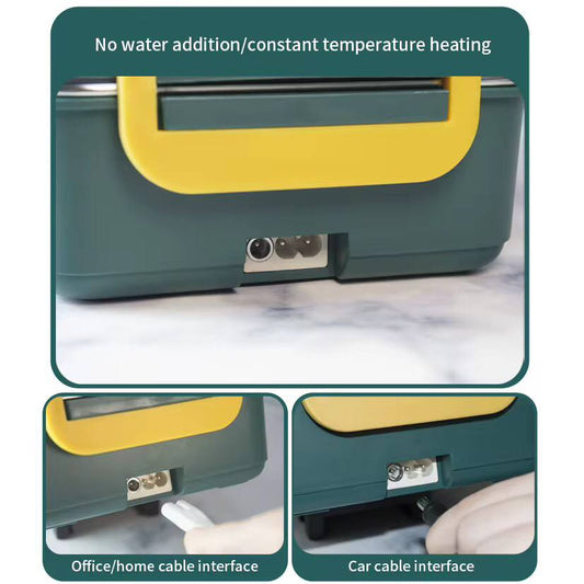 3 compartment electric lunch  box