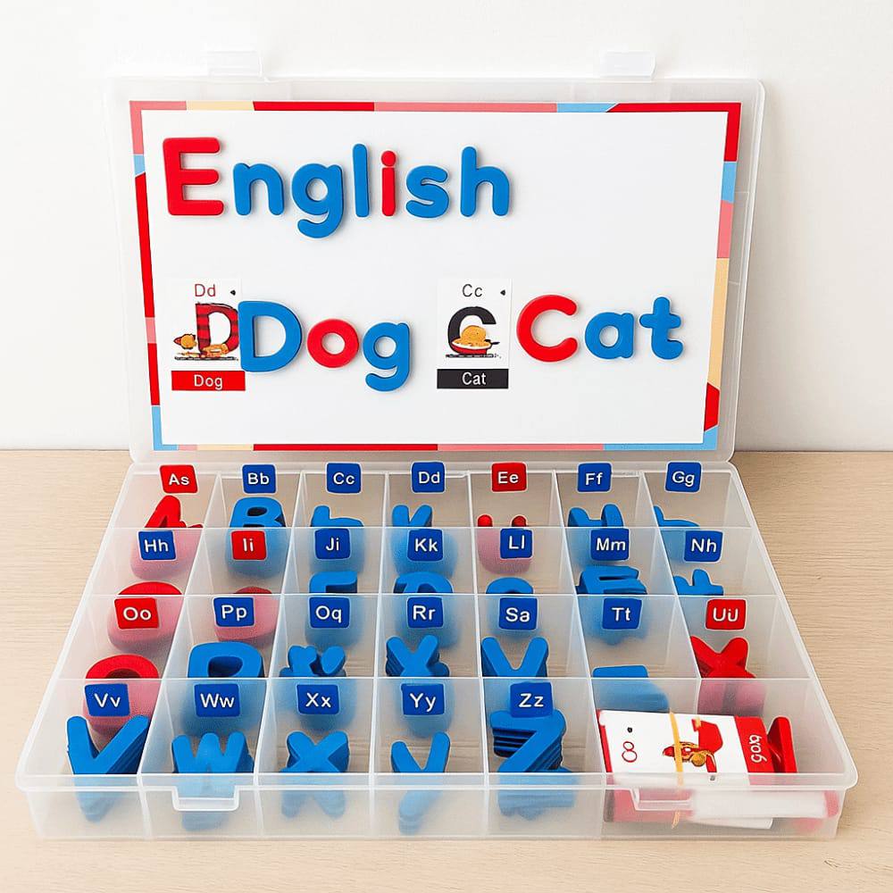 26 ENGLISH LETTERS MAGNETIC BLACKBOARD BOARD TOYS