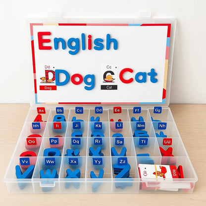 26 ENGLISH LETTERS MAGNETIC BLACKBOARD BOARD TOYS